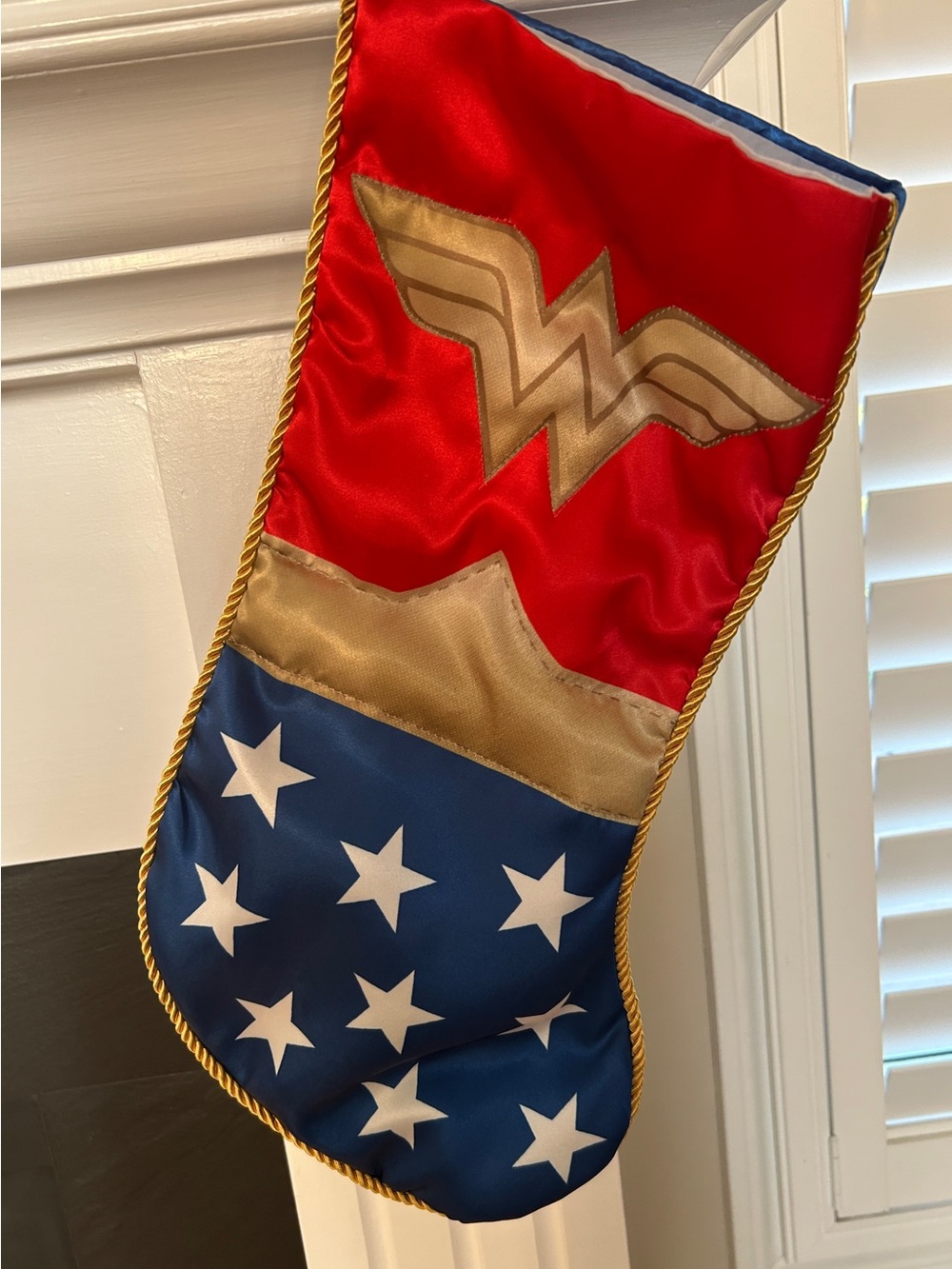 DC Wonder Women Christmas Stocking- preowned